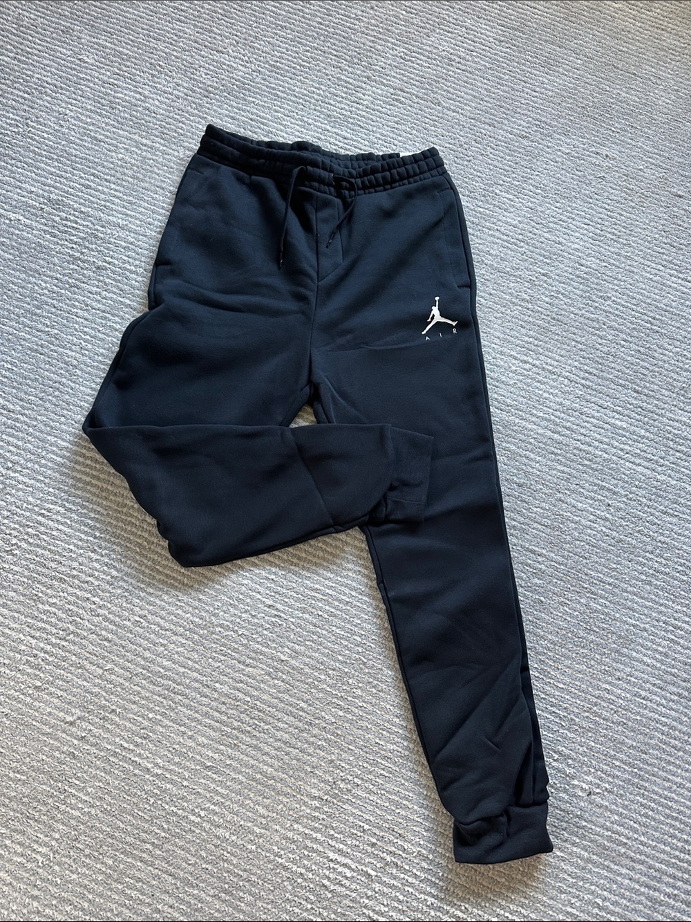 Nike Black Jordan Jumpman Joggers with White Logo